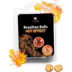 Secretplay - Brazilian Balls Efecto Calor 2 Unidades de Secretplay Cosmetic | Piumer