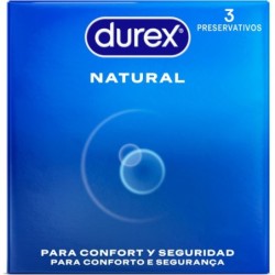 Durex - Preservativos Natural 3 Unidades de Durex Condoms | Piumer