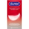 Durex - Sensitivo Súper Fino 12 Unidades de Durex Condoms | Piumer