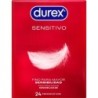 Durex - Preservativos Sensitivo 24 Unidades de Durex Condoms | Piumer