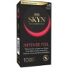 Preservativo Intense Feel Textura Con Diseño Ondulado 10 Unidades de Skyn | Piumer