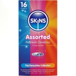 Surtido Preservativos Premium Pack 16 de Skins | Piumer