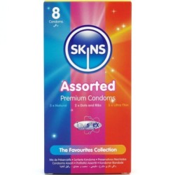 Surtido Preservativos Premium Pack 8 de Skins | Piumer