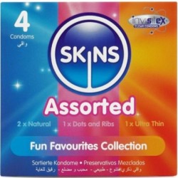 Surtido Preservativos Premium Pack 4 de Skins | Piumer