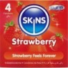Preservativos Premium Sabor Fresa Pack 4 de Skins | Piumer