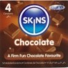 Preservativos Premium Sabor Chocolate Pack 4 de Skins | Piumer