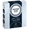 Preservativos Talla L 57 Mm (3 Unidades) de Mister Size | Piumer