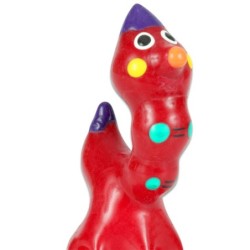 Preservativo Decorativo Pintado A Mano Gusano de Condomerie | Piumer