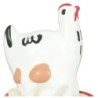 Preservativo Decorativo Pintado A Mano Pollo Blanco de Condomerie | Piumer