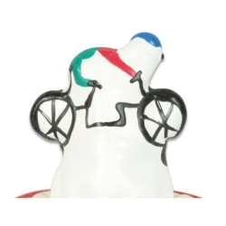 Preservativo Decorativo Pintado A Mano Bicicleta de Condomerie | Piumer