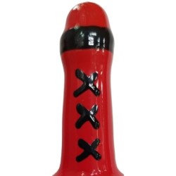 Preservativo Decorativo Pintado A Mano Msterdam Rojo de Condomerie | Piumer