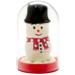 Preservativo Decorativo Pintado A Mano Muñeco De Nieve de Condomerie | Piumer