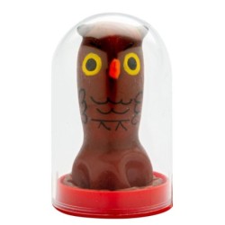 Preservativo Decorativo Pintado A Mano Búho de Condomerie | Piumer