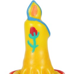 Preservativo Decorativo Pintado A Mano Vela de Condomerie | Piumer