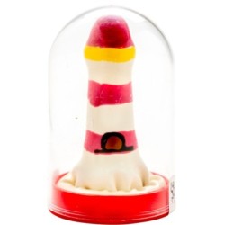 Preservativo Decorativo Pintado A Mano Faro de Condomerie | Piumer