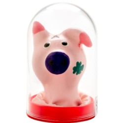 Preservativo Decorativo Pintado A Mano Cabeza De Cerdo de Condomerie | Piumer