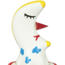 Preservativo Decorativo Pintado A Mano Luna de Condomerie | Piumer