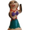 Preservativo Decorativo Pintado A Mano Chica Hula de Condomerie | Piumer