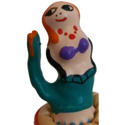 Preservativo Decorativo Pintado A Mano Sirena de Condomerie | Piumer