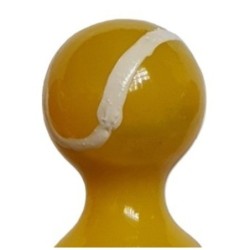 Preservativo Decorativo Pintado A Mano Pelota De Tenis de Condomerie | Piumer