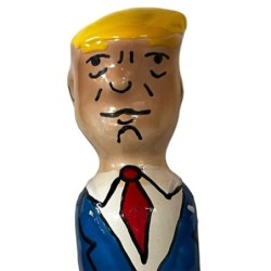 Preservativo Decorativo Pintado A Mano Trump Gruñón de Condomerie | Piumer