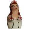 Preservativo Decorativo Pintado A Mano Enfermera Morena de Condomerie | Piumer