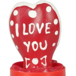 Preservativo Decorativo Pintado A Mano Corazón - Te Amo Modelo 2 de Condomerie | Piumer