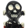 Preservativo Decorativo Pintado A Mano Calavera Negra Modelo 2 de Condomerie | Piumer