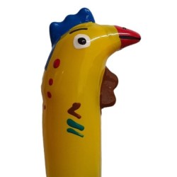 Preservativo Decorativo Pintado A Mano Gallo Modelo Xl de Condomerie | Piumer