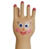 Preservativo Decorativo Pintado A Mano Gran Mano Feliz Xl de Condomerie | Piumer