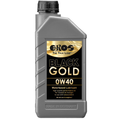 Eros - Black Gold 0W40 Lubricante Base Agua 1000 Ml de Eros Classic Line | Piumer