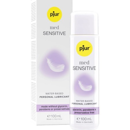 Med Sensitive Glide Lubricante Base Agua 100 Ml de Pjur | Piumer