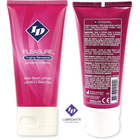Lubricante Base Agua Tinging Sensation Travel Tube 60 Ml de Id Pleasure | Piumer