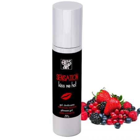 Sensattion Lubricante Natural Frutos Rojos 50 Ml de Eros-Art | Piumer