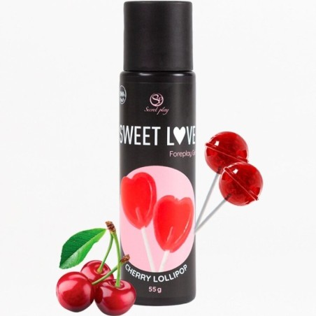 Secretplay - Cereza Lollipop Gel Sweet Love 60 Ml de Secretplay Cosmetic | Piumer
