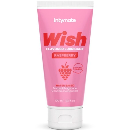 Wish Frambuesa Lubricante Aromatizado 100 Ml de Intimateline Intymate | Piumer