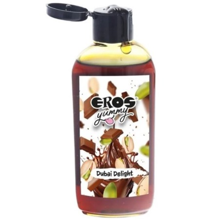 Lubricante Yummy Dubai Delight Pistacho Y Chocolate 100 Ml de Eros | Piumer