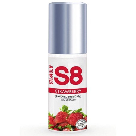 S8 Lubricante De Fresa 125 Ml de Stimul8 | Piumer