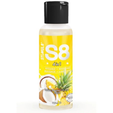 S8 4 En 1 Lubricante Postre Piña Colada 125 Ml de Stimul8 | Piumer