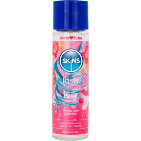 Tasty Lubricante Base De Agua Tarta Cumpleaños 130 Ml de Skins | Piumer