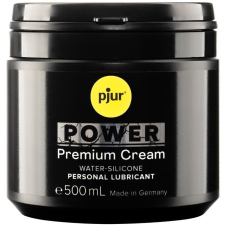 Power Premium Cream Personal Lubricant 500 Ml de Pjur | Piumer