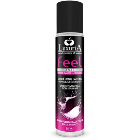 Intimateline - Luxuria Feel Lubricante Base Agua Anal 60 Ml de Intimateline Luxuria | Piumer