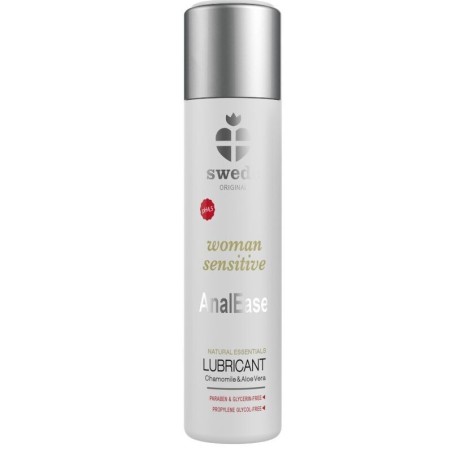 Woman Sensitive Anal Ease Base Agua 120 Ml de Swede | Piumer