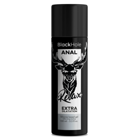 Base Silicona Concentrada Dilatación Anal 100 Ml de Black Hole | Piumer