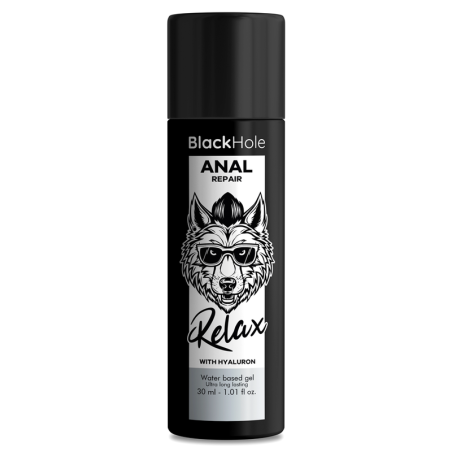 Anal Repair Base Agua Relax Con Hyaluron 30 Ml de Black Hole | Piumer