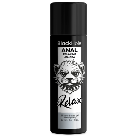Anal Relaxing Con Jojoba Base Silicona 30 Ml de Black Hole | Piumer