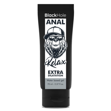 Gel Base Agua Dilatación Anal 70 Ml de Black Hole | Piumer