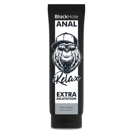 Gel Base Agua Dilatación Anal 250 Ml de Black Hole | Piumer