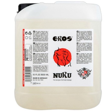 Eros - Nuru Aceite Masaje Rico En Minerales 5000 Ml de Eros Classic Line | Piumer