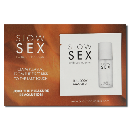 Bijoux - Slow Sex Full Body Massage Gel De Masaje 2 Ml de Bijoux Slow Sex | Piumer